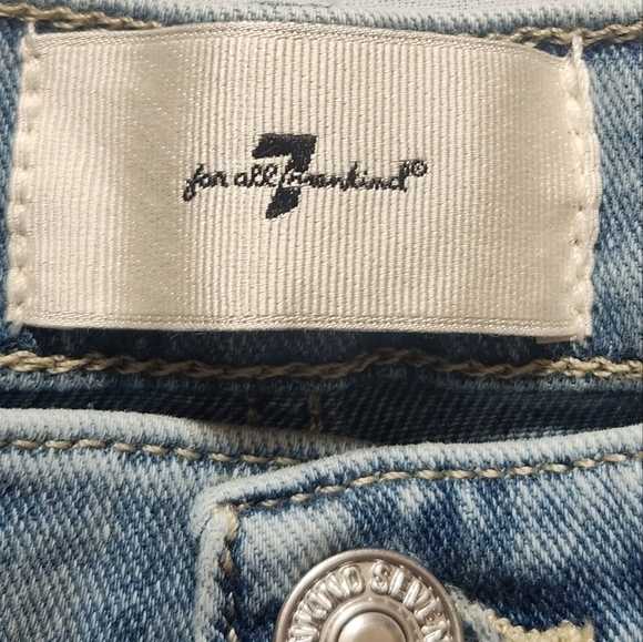 7 FOR ALL MANKIND Ultra High Rise Jo size 31 Jeans - Picture 5 of 14